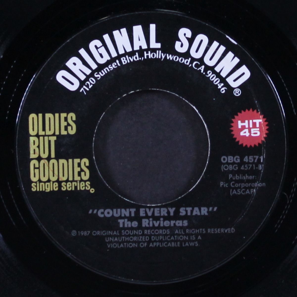 count every star / la la la la la by RIVIERAS / BLENDELLS