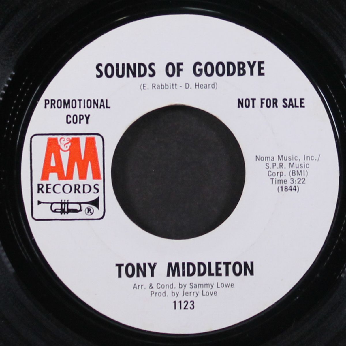 harlem lady / sounds of goodbye by TONY MIDDLETON