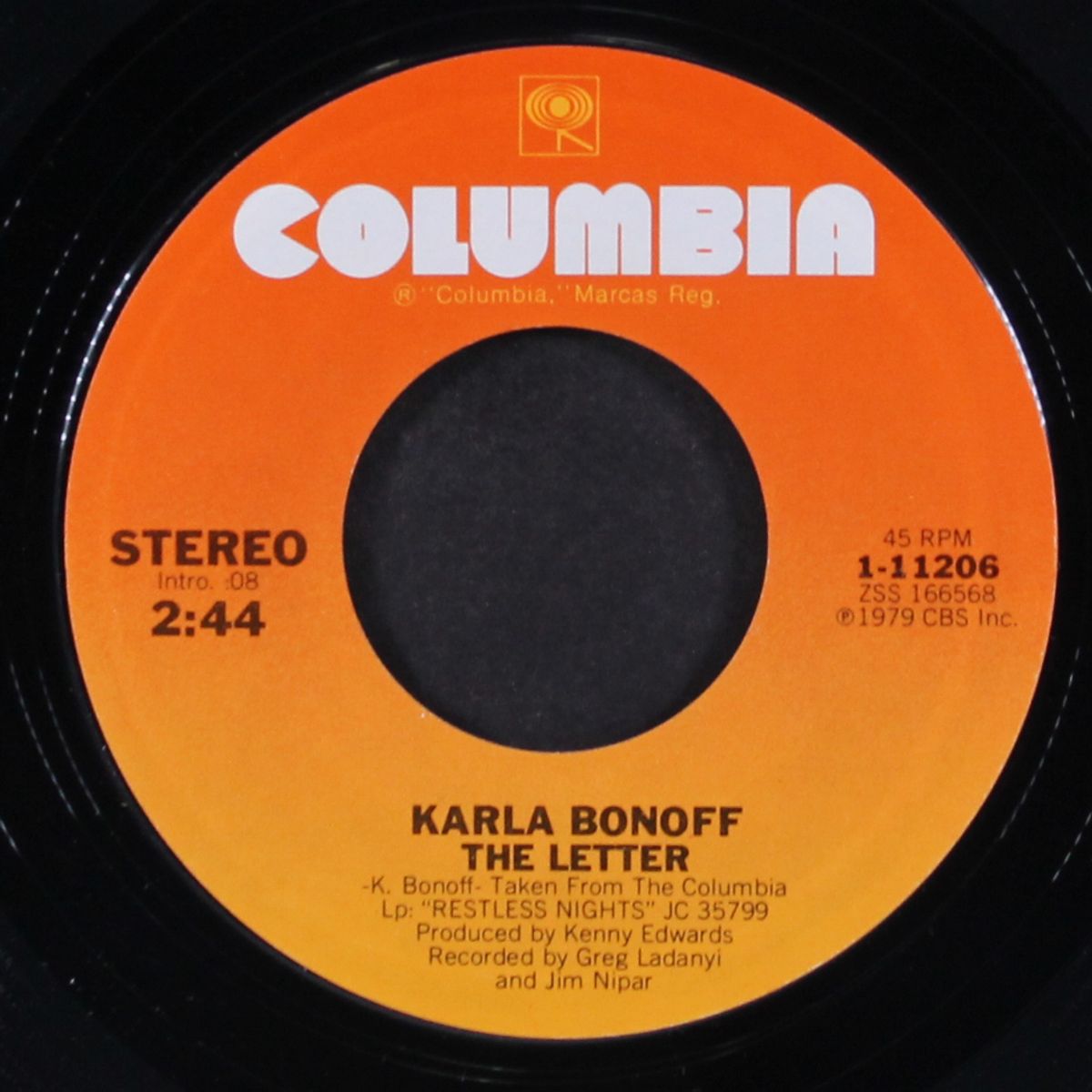 baby don't go / the letter by KARLA BONOFF