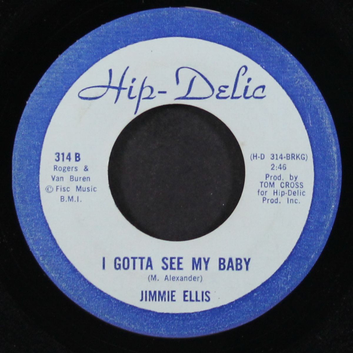 i gotta see my baby / looking thru the eyes of love by JIMMIE ELLIS