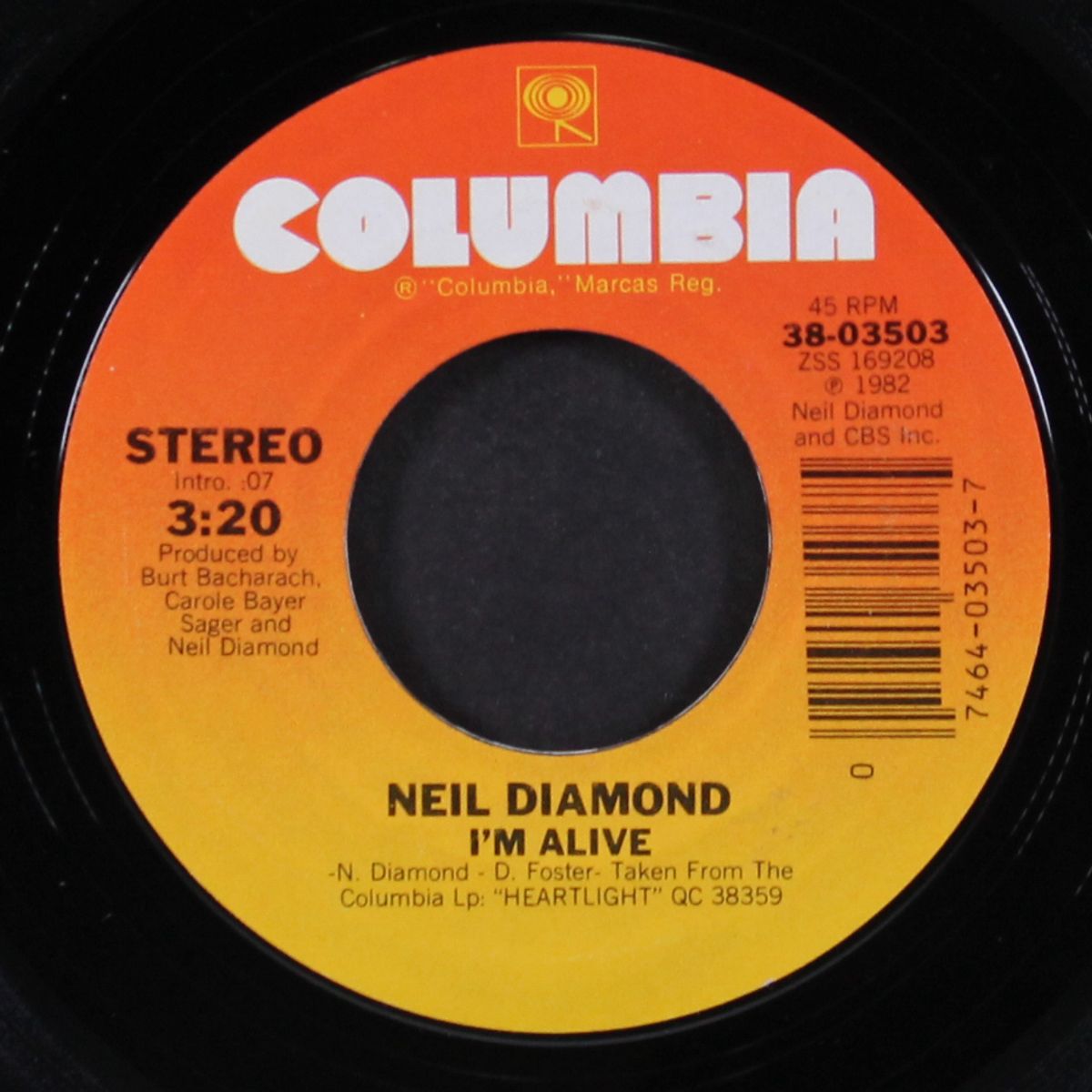 i'm alive / lost among the stars by NEIL DIAMOND