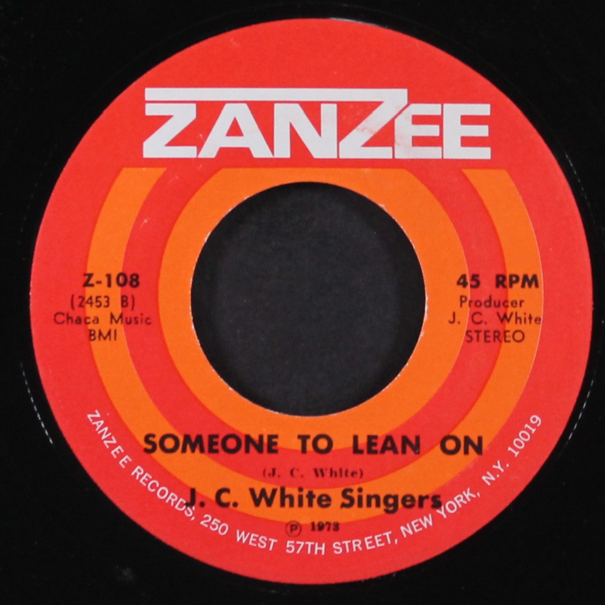 someone to lean on / blessed trinity by J.C. WHITE SINGERS