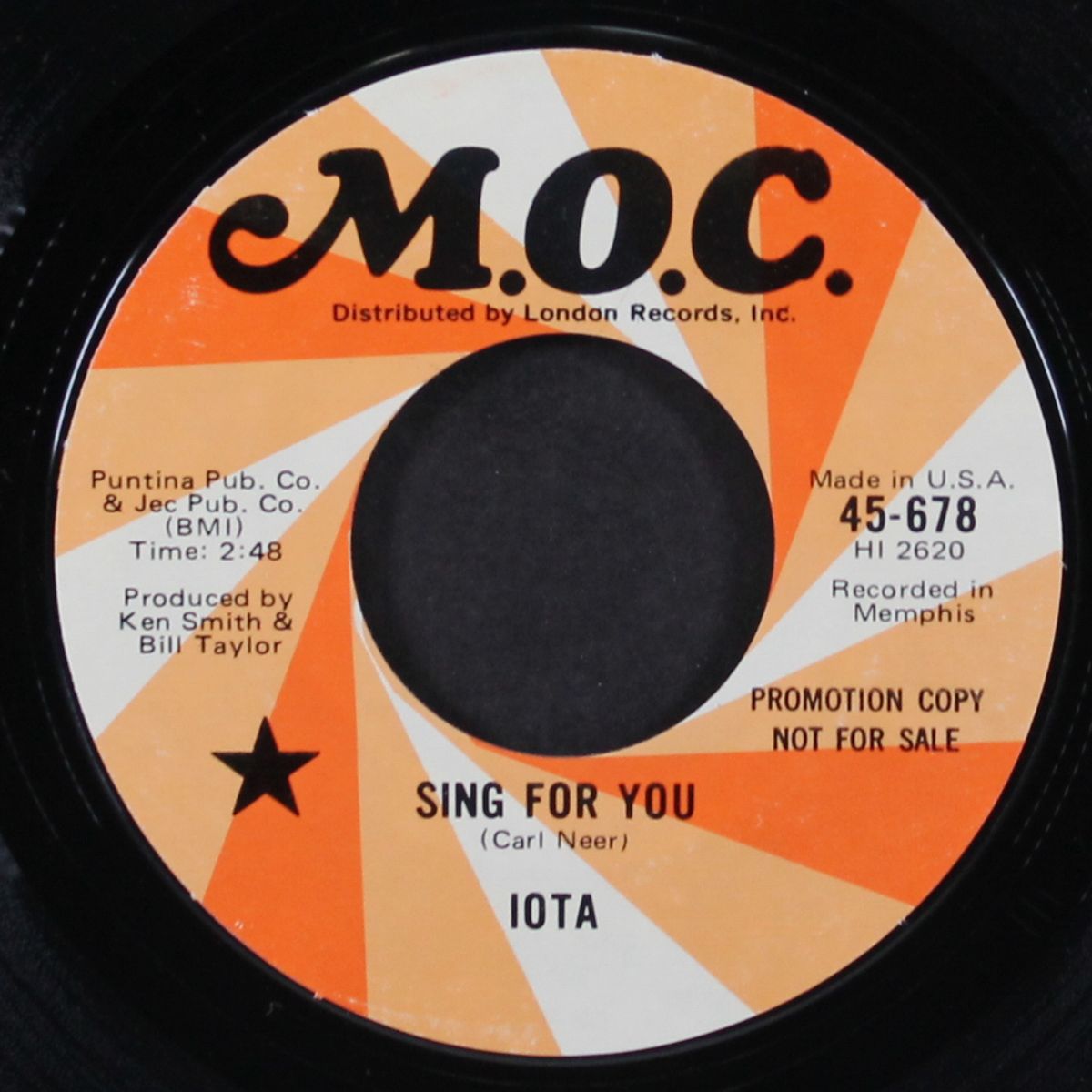 sing for you / r.i.p. by IOTA