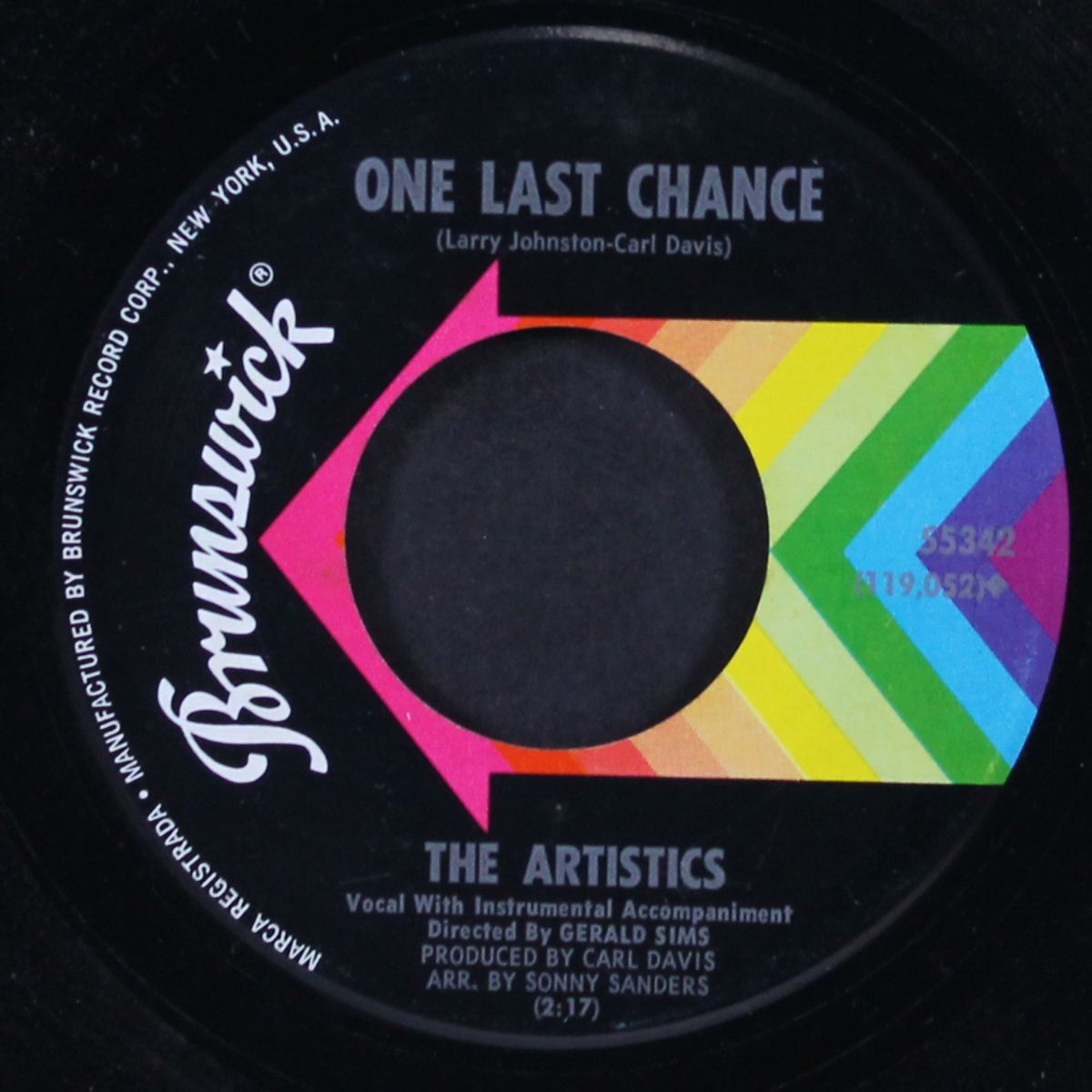 the chase is on / one last chance by ARTISTICS