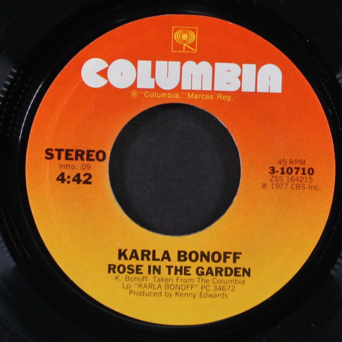 isn't it always love / rose in the garden by KARLA BONOFF