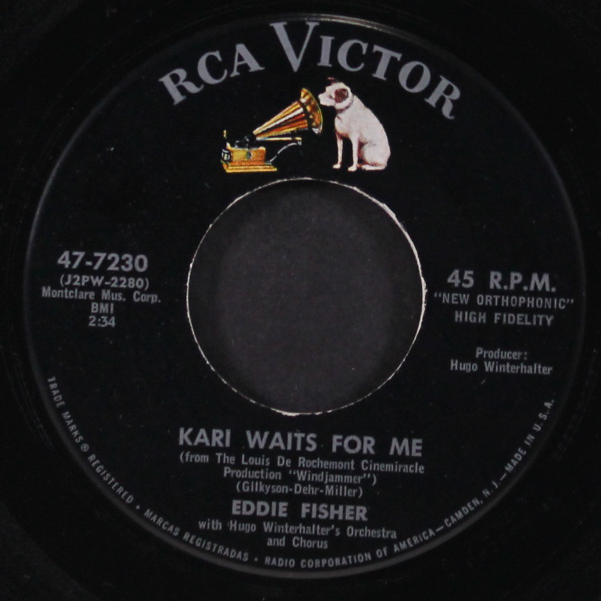 pick a partner / kari waits for me by EDDIE FISHER