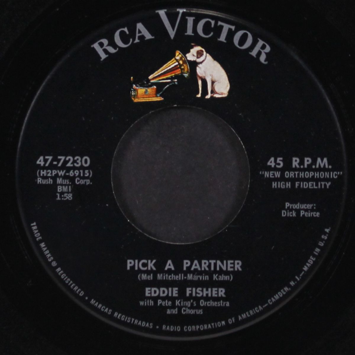 pick a partner / kari waits for me by EDDIE FISHER