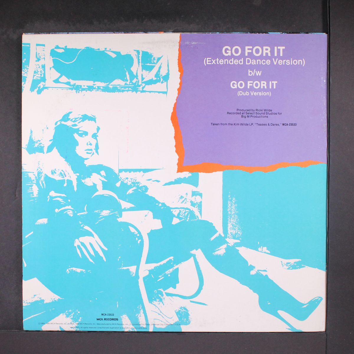 go for it (2 mixes) by KIM WILDE