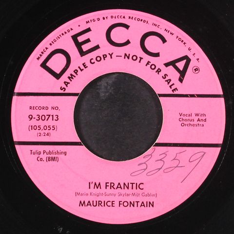 MAURICE FONTAIN