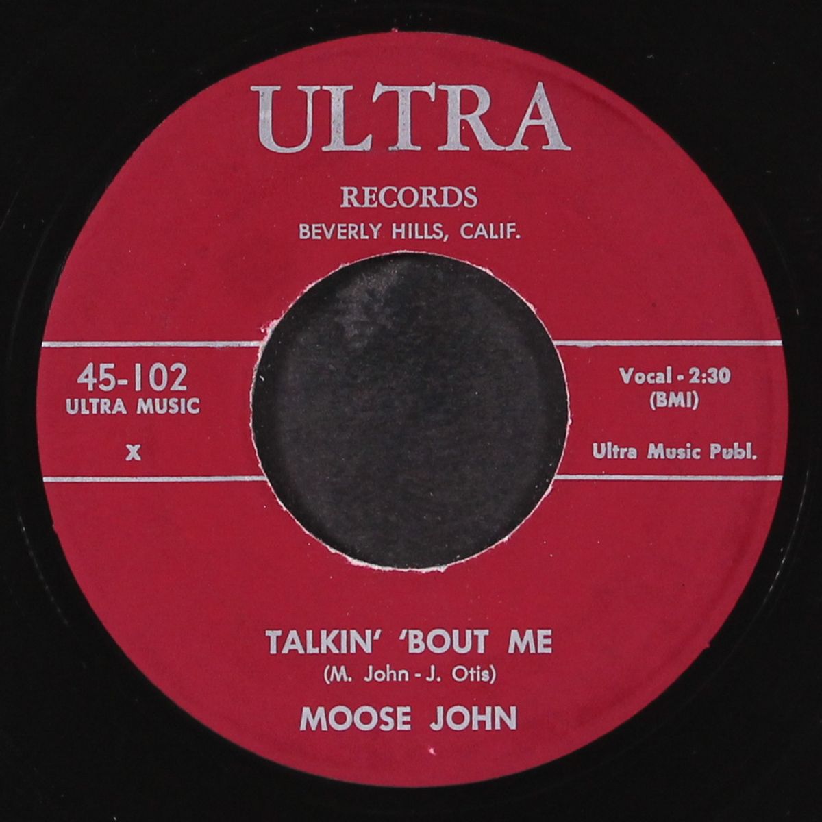 talkin' bout me / wrong doin' woman by MOOSE JOHN