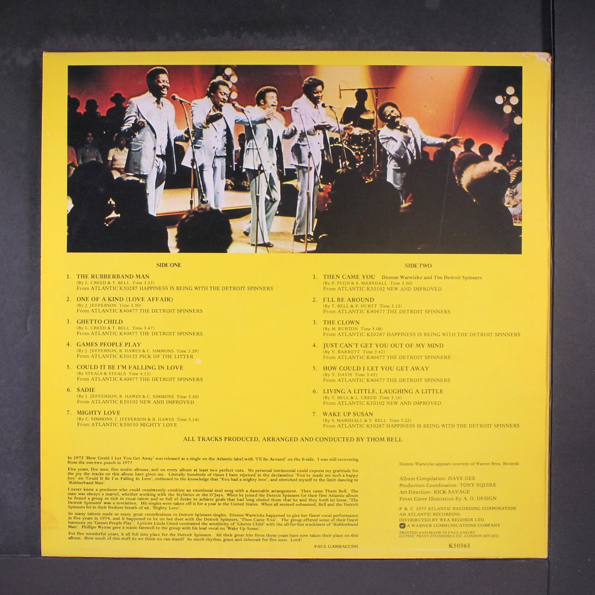 smash hits by DETROIT SPINNERS