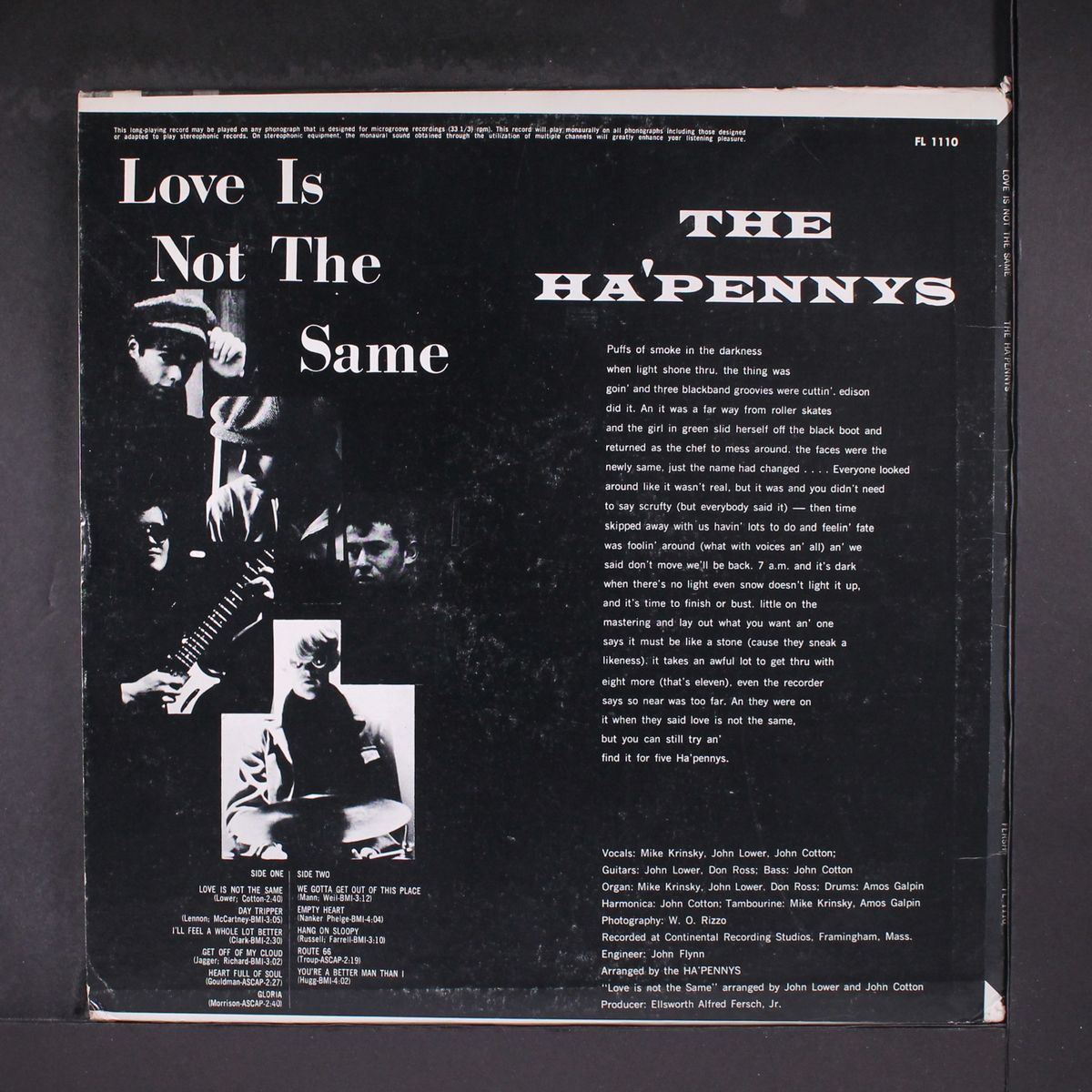 love is not the same by HA'PENNYS