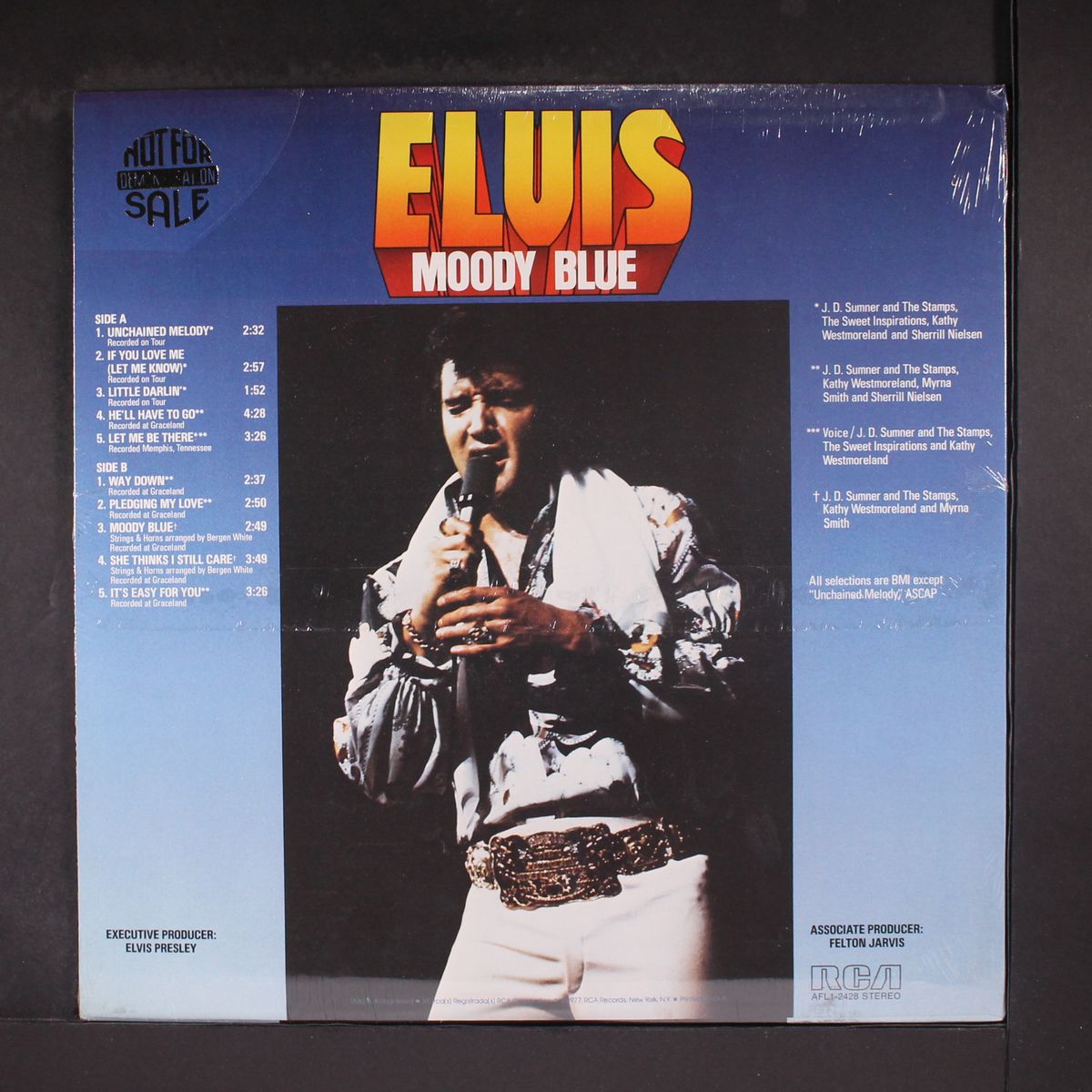moody blue by ELVIS PRESLEY