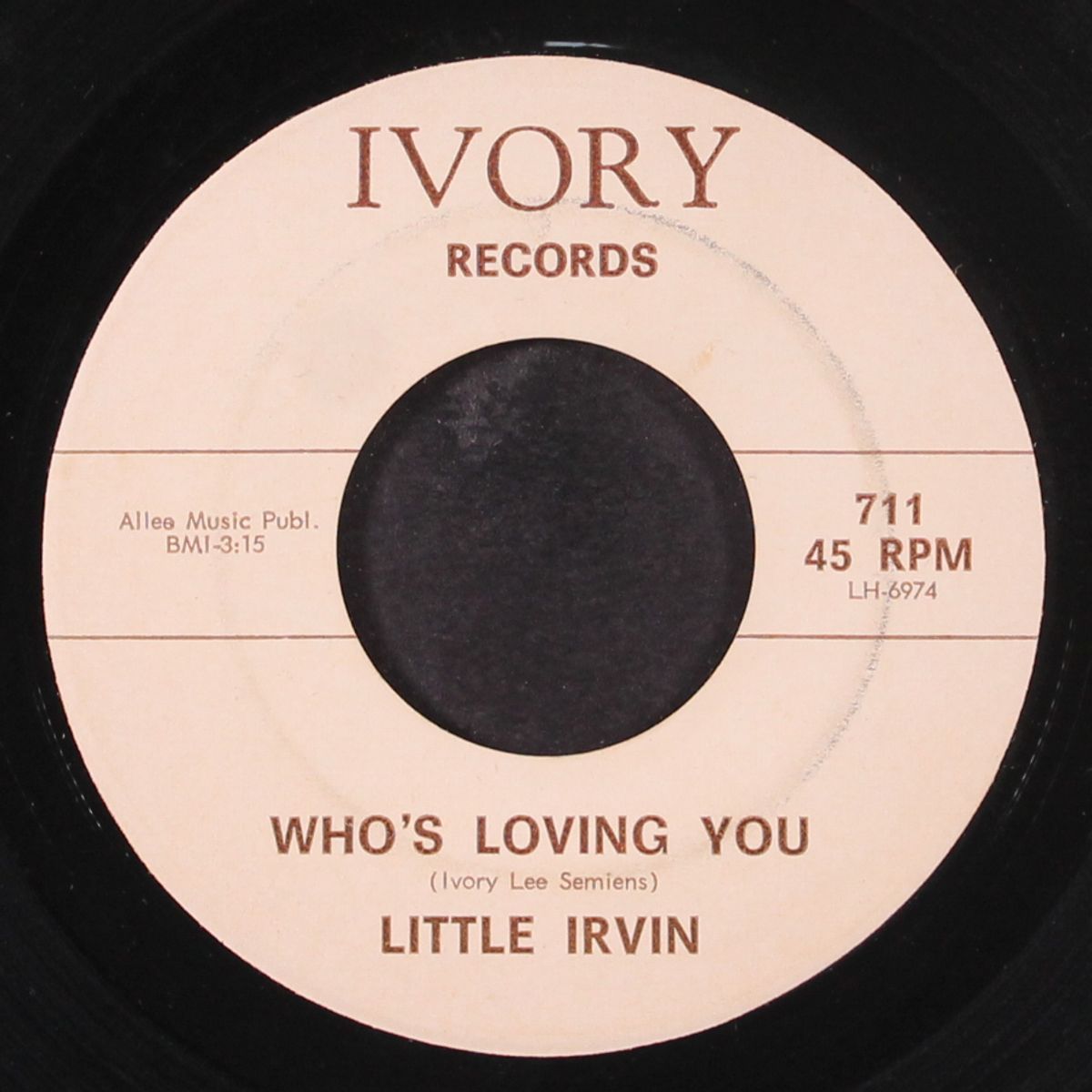 who's loving you / nobody's loving me by LITTLE IRVIN