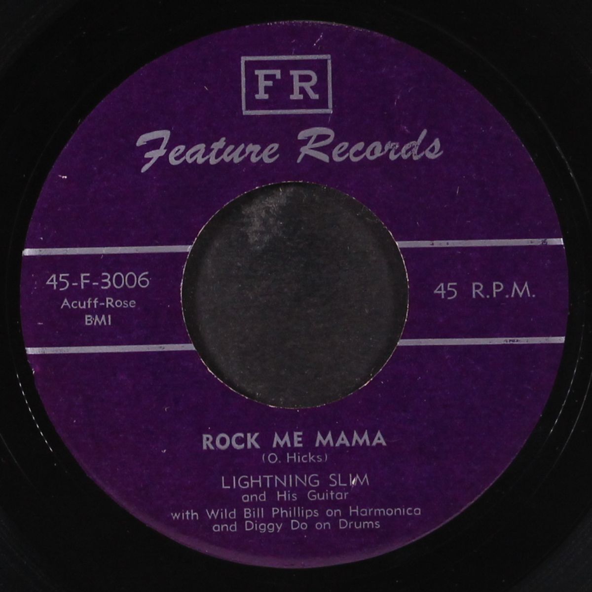 rock me mama / bad luck by LIGHTNING SLIM