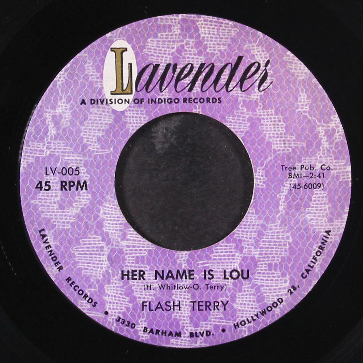 cool it / her name is lou by FLASH TERRY