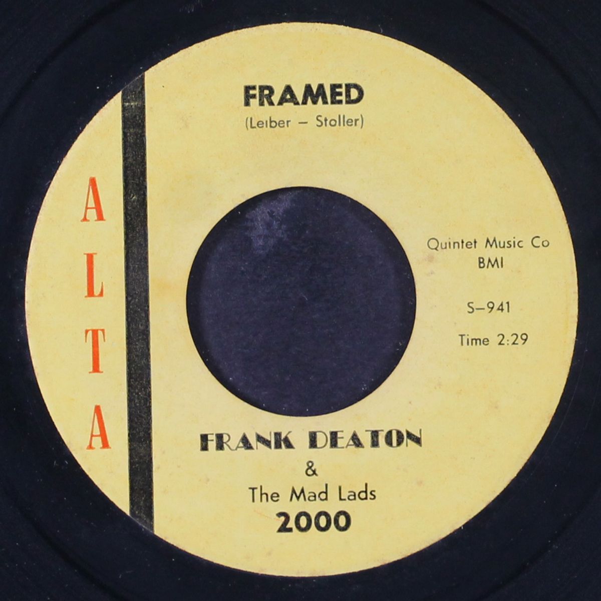 framed / have i told you lately by FRANK DEATON
