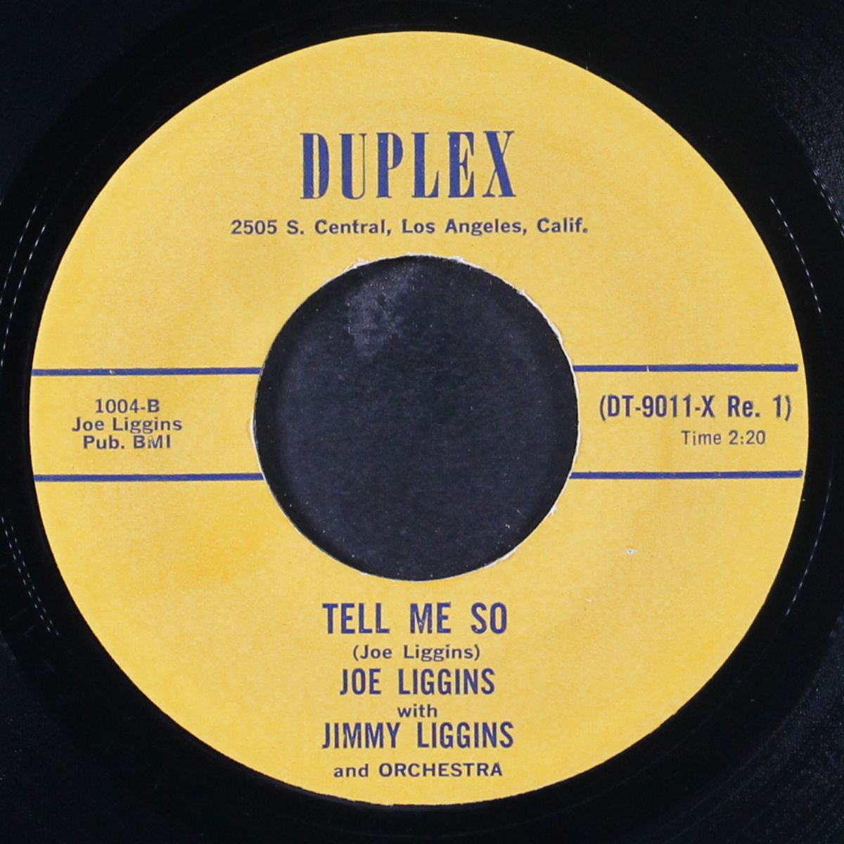 house party / tell me so by JIMMY LIGGINS