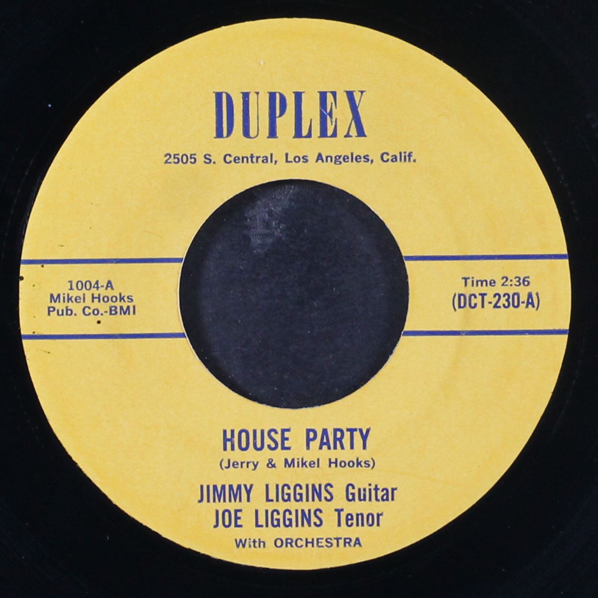 house party / tell me so by JIMMY LIGGINS