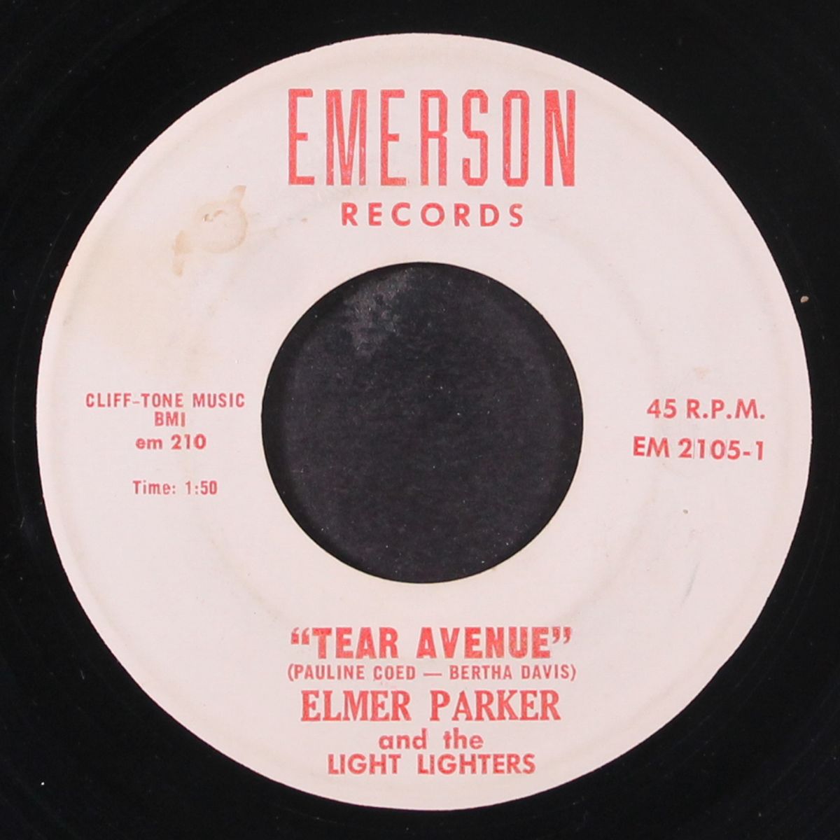 look out baby / tear avenue by ELMER PARKER