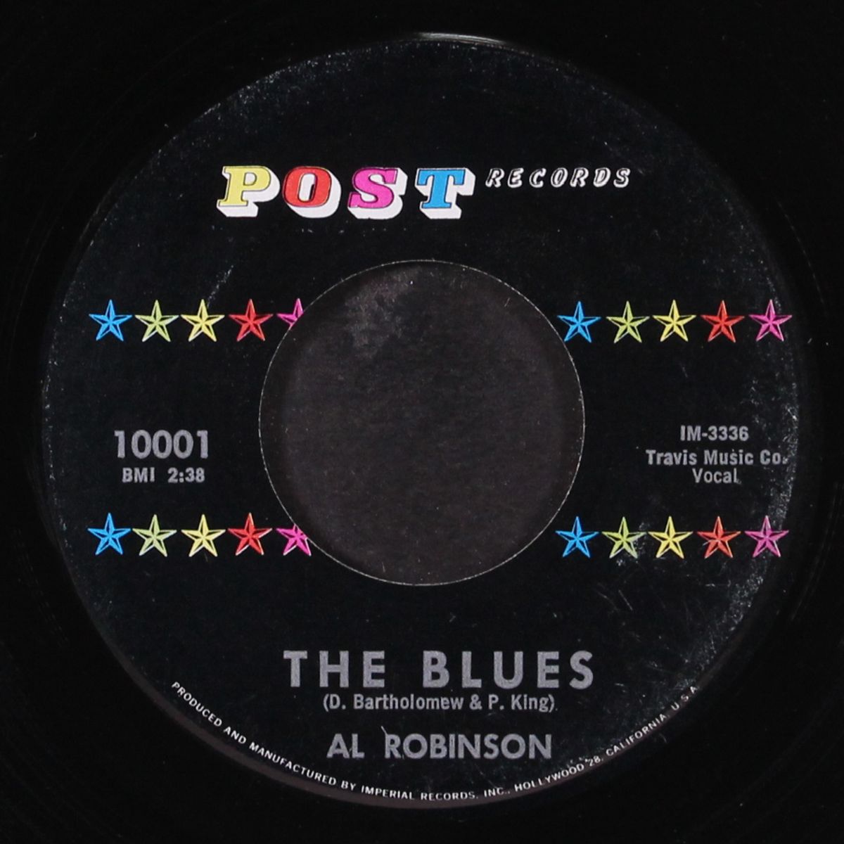 oh red / the blues by AL ROBINSON