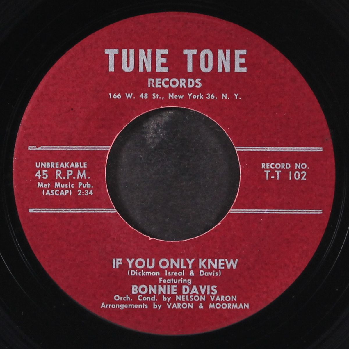 take a number from one to ten / if you only knew by BONNIE DAVIS