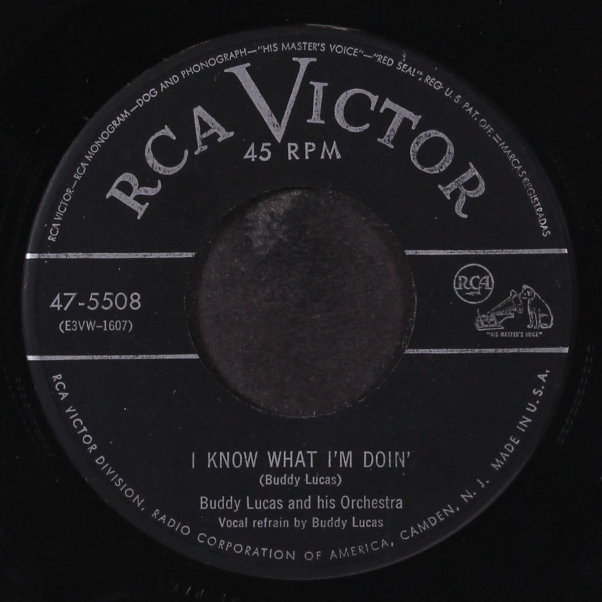 let's get the party / i know what i'm doin' by BUDDY LUCAS