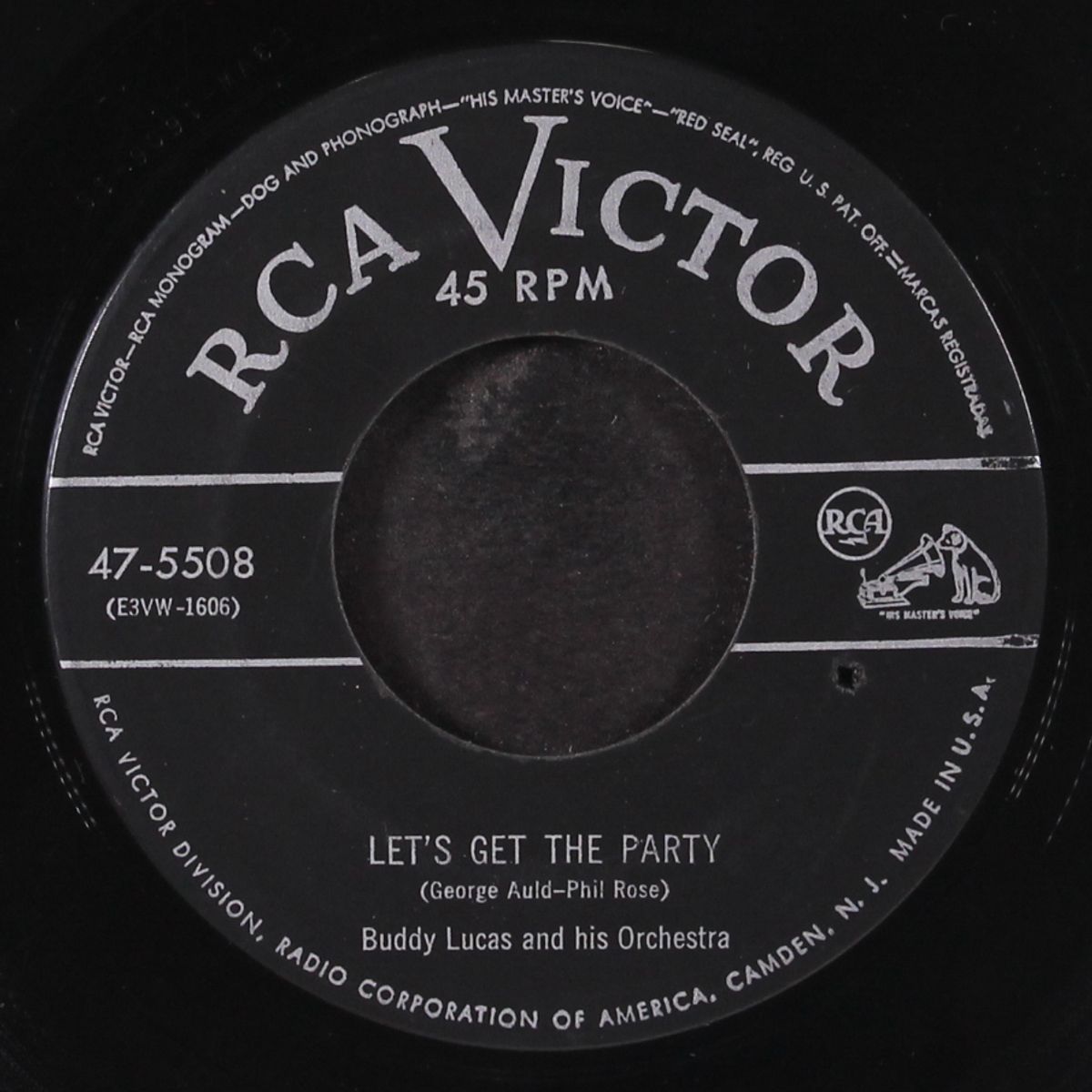 let's get the party / i know what i'm doin' by BUDDY LUCAS