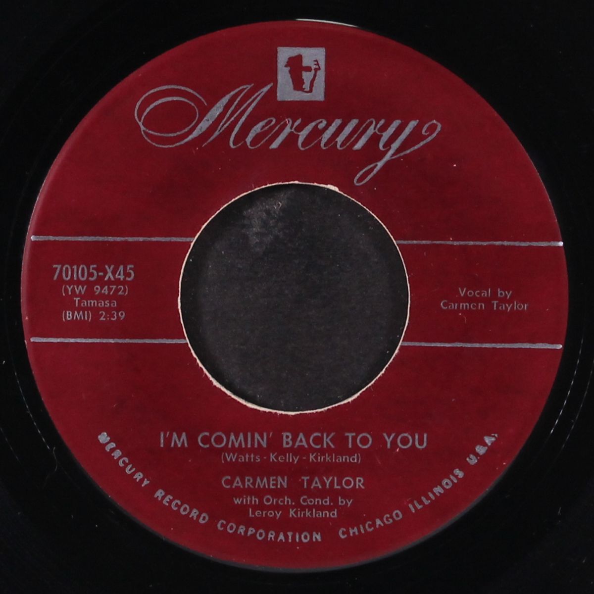 lookin' for you / i'm comin' back to you by CARMEN TAYLOR