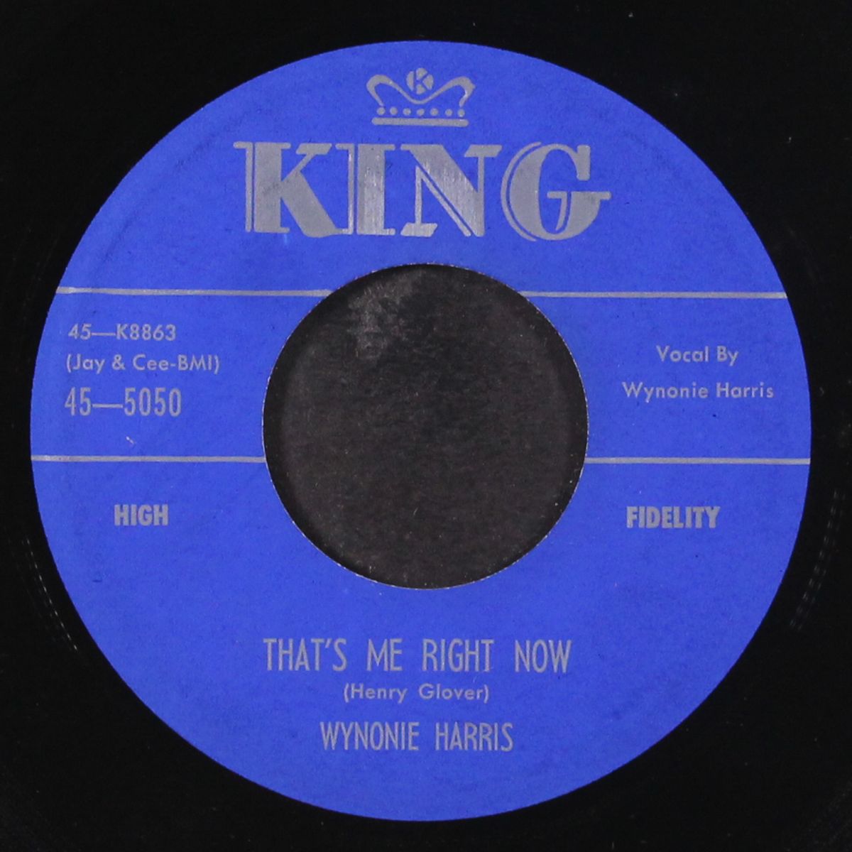 big old country fool / that's me right now by WYNONIE HARRIS