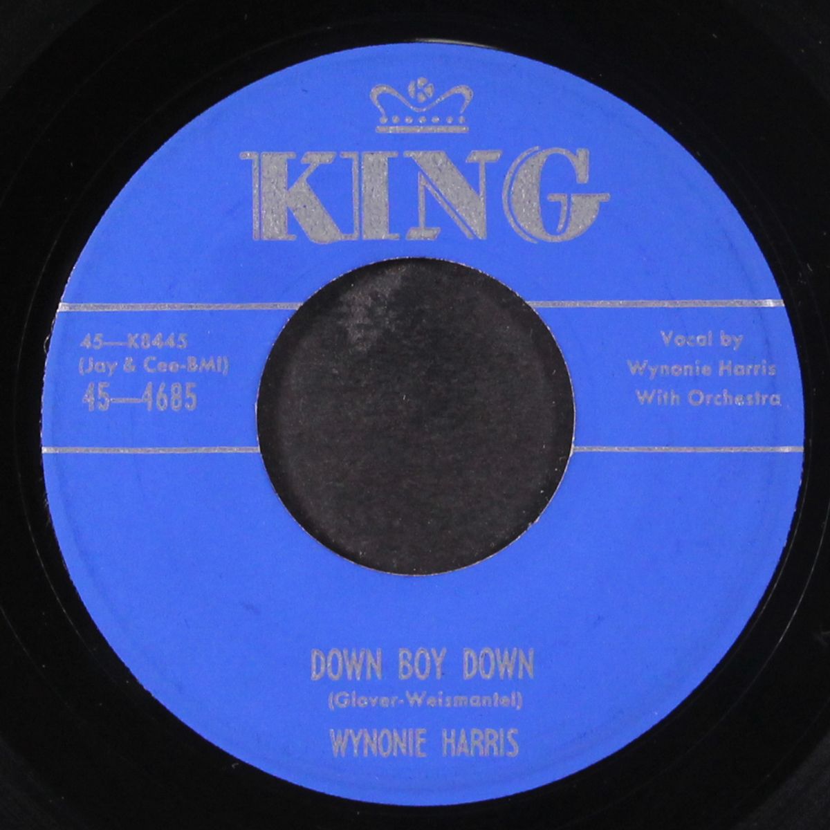 quiet whiskey / down boy down by WYNONIE HARRIS