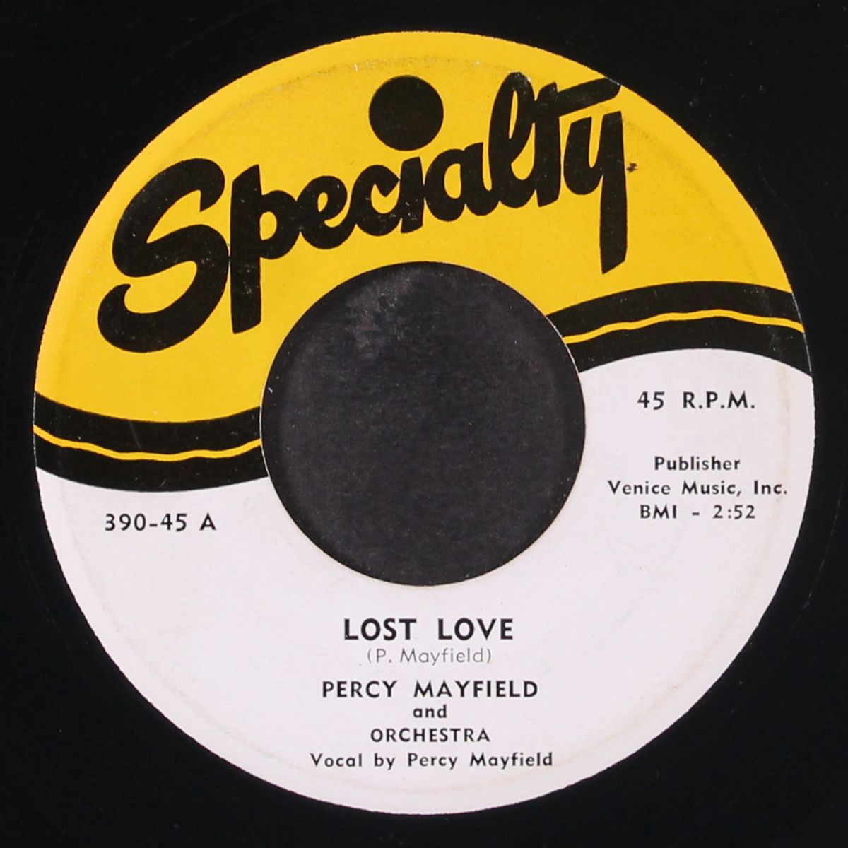 lost love / life is suicide by PERCY MAYFIELD