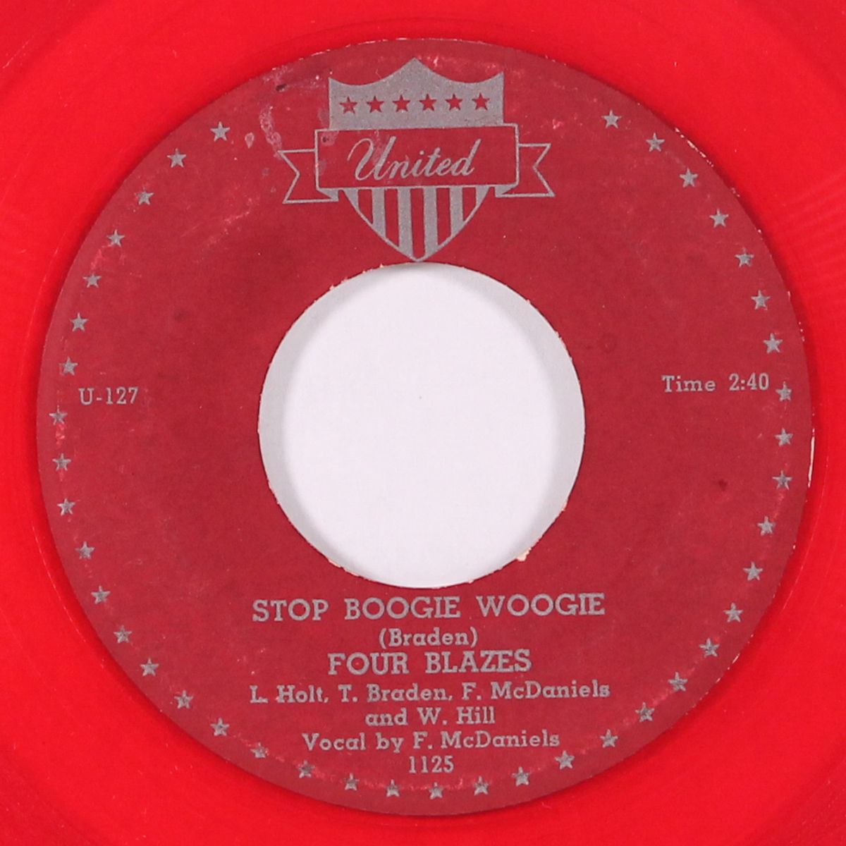 please send her back to me / stop boogie woogie by FOUR BLAZES