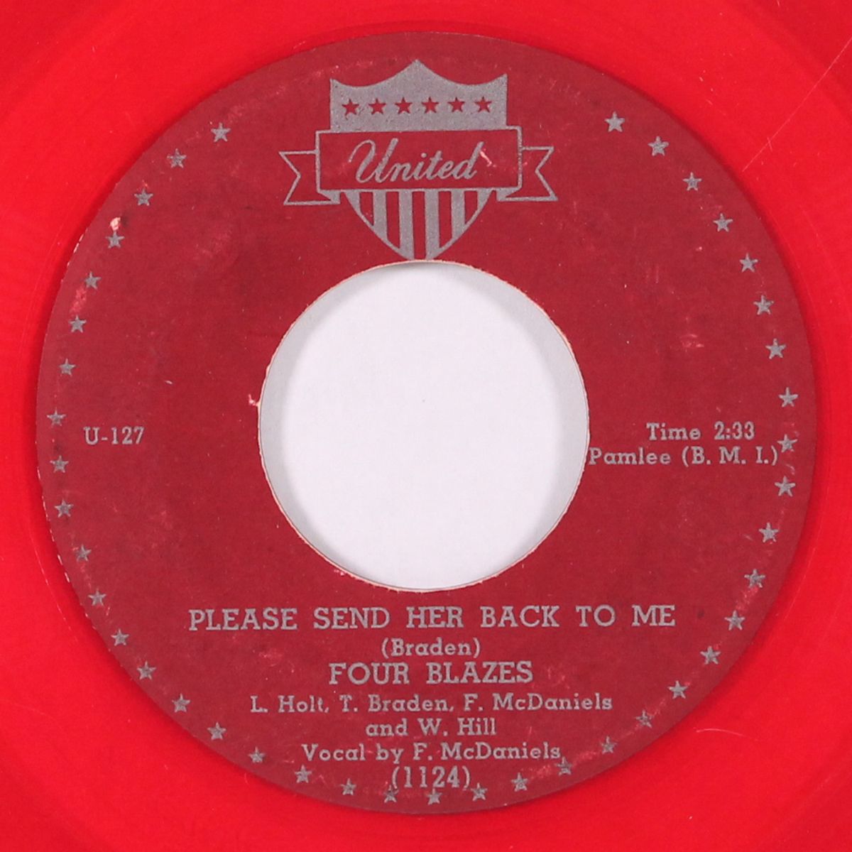 please send her back to me / stop boogie woogie by FOUR BLAZES