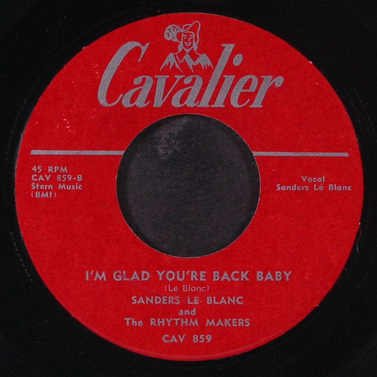 i'm gonna hold you baby / i'm glad you're back baby by SANDERS LE BLANC