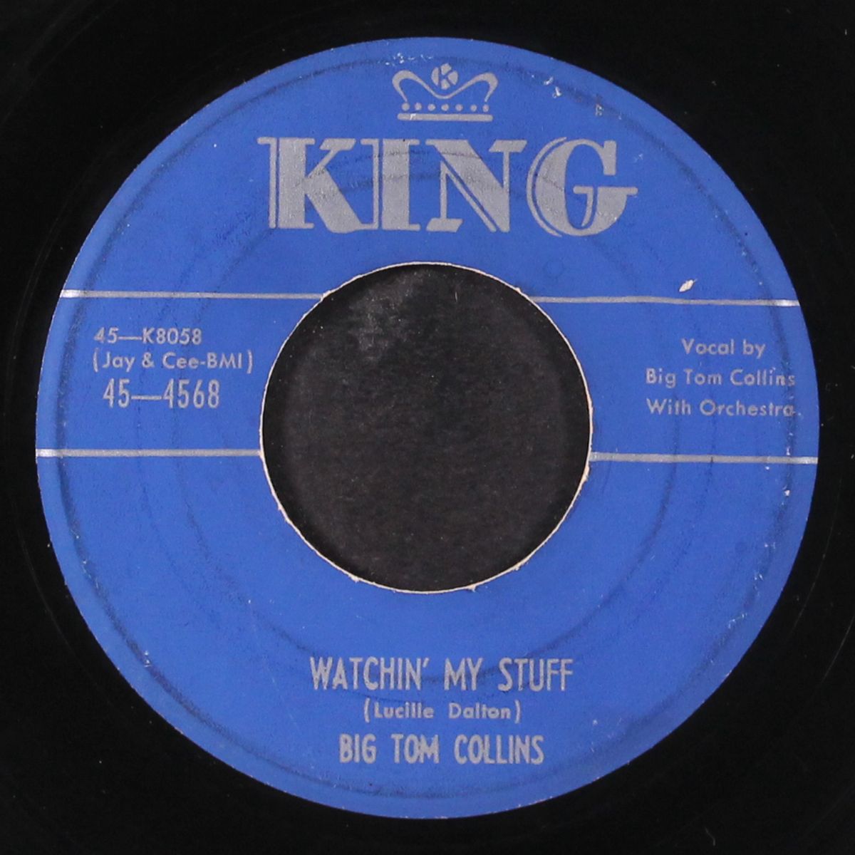 heart breaking woman / watchin' my stuff by BIG TOM COLLINS