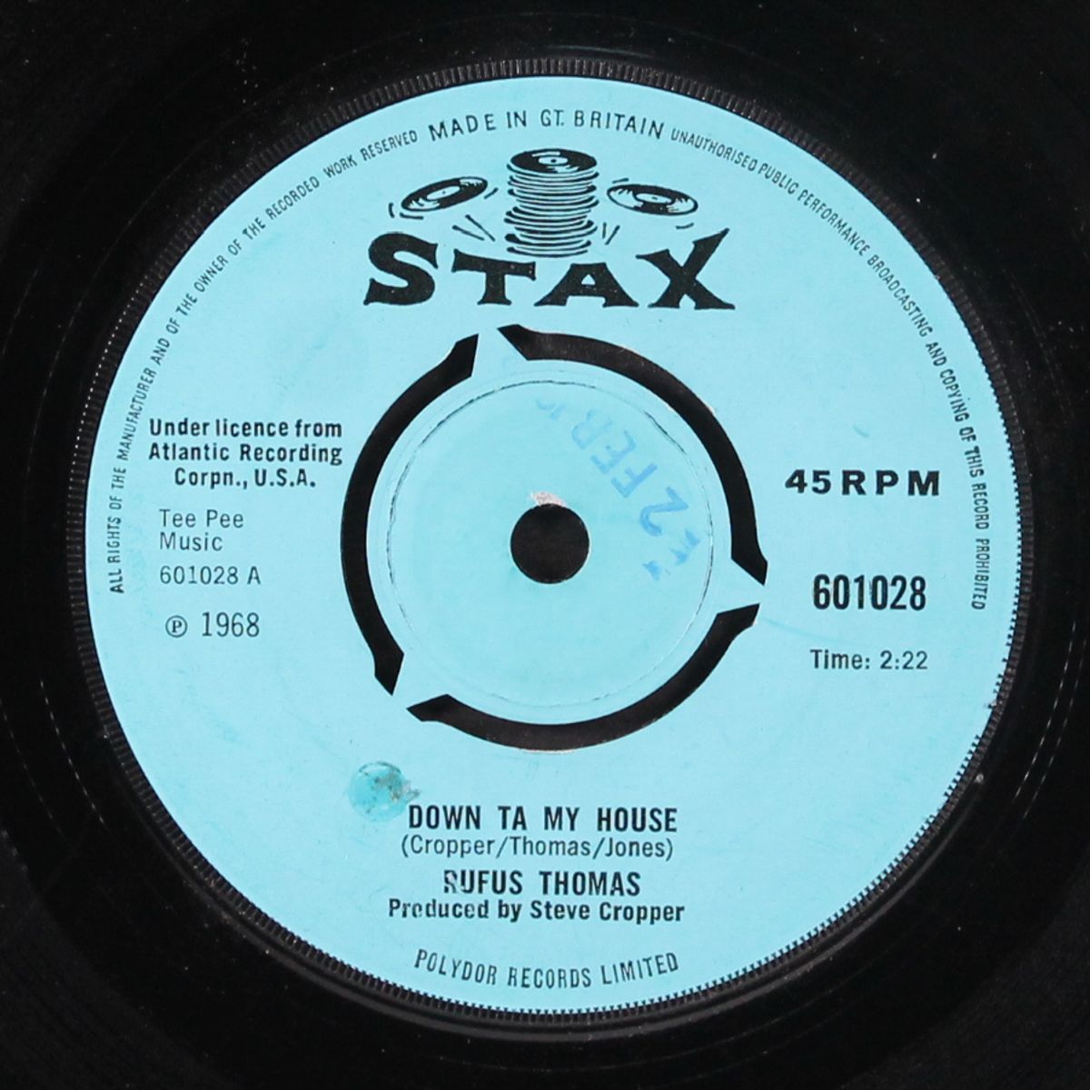 down ta my house by RUFUS THOMAS