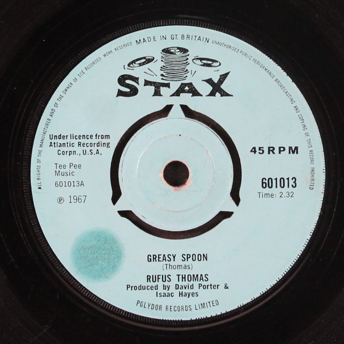 greasy spoon by RUFUS THOMAS