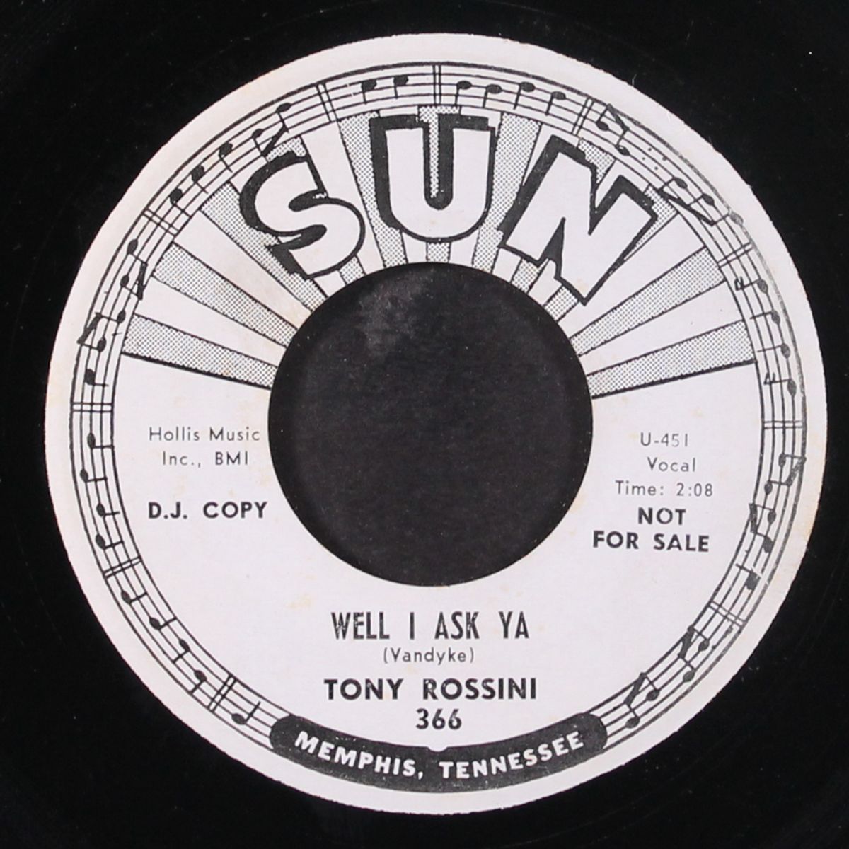 well i ask ya by TONY ROSSINI
