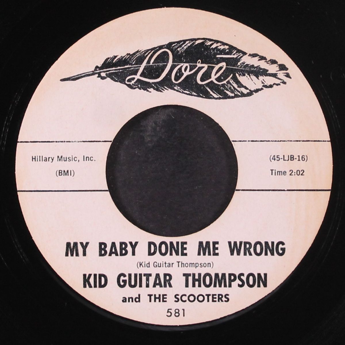 my baby done me wrong / they never grow old by KID GUITAR THOMPSON