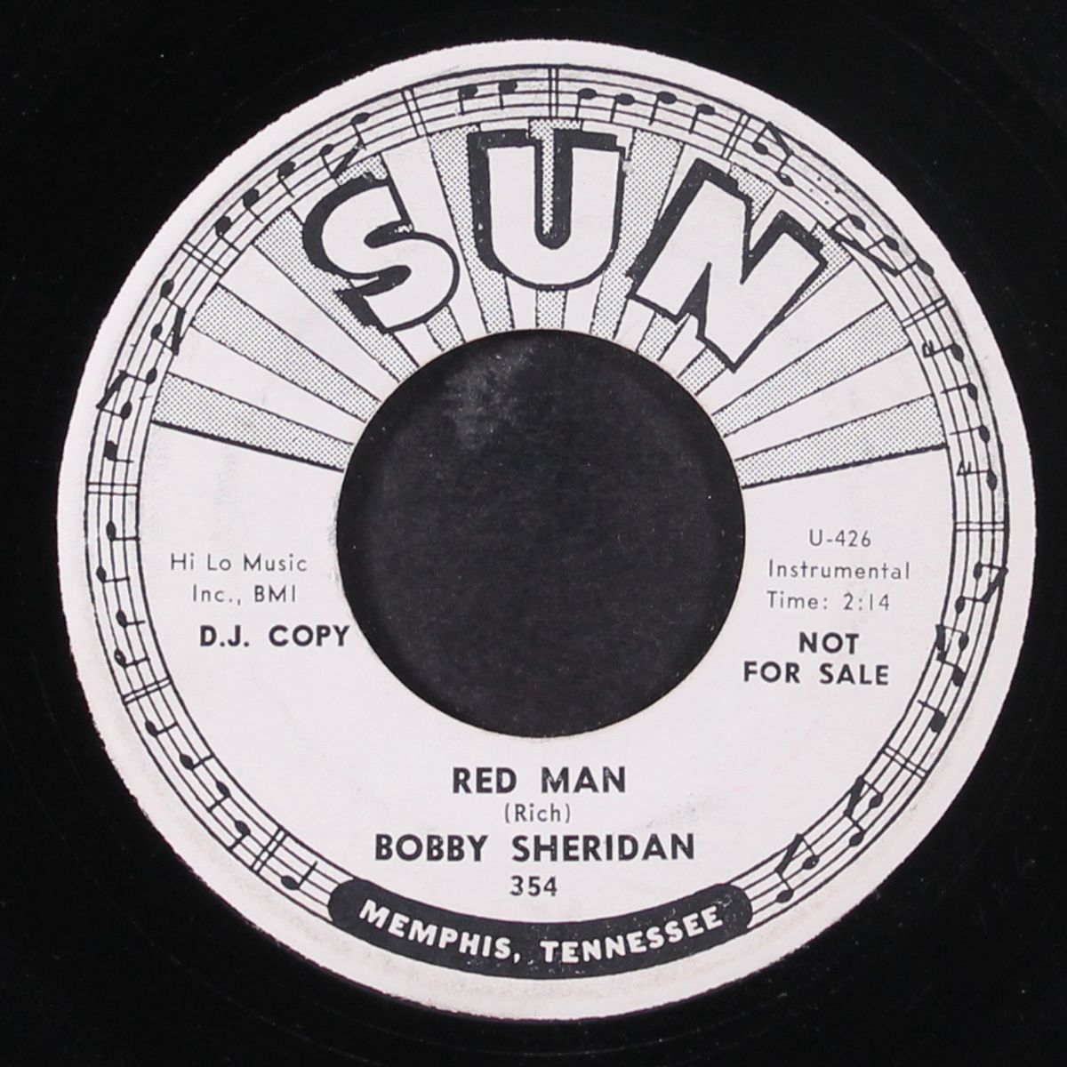 sad news / red man by BOBBY SHERIDAN