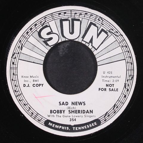 BOBBY SHERIDAN