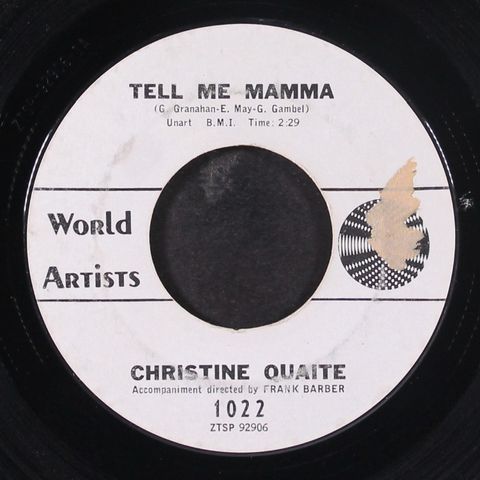 CHRISTINE QUAITE