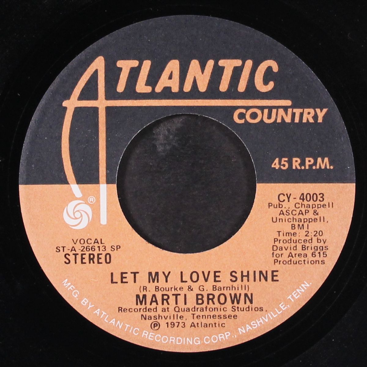 let my love shine / love me back to sleep by MARTI BROWN
