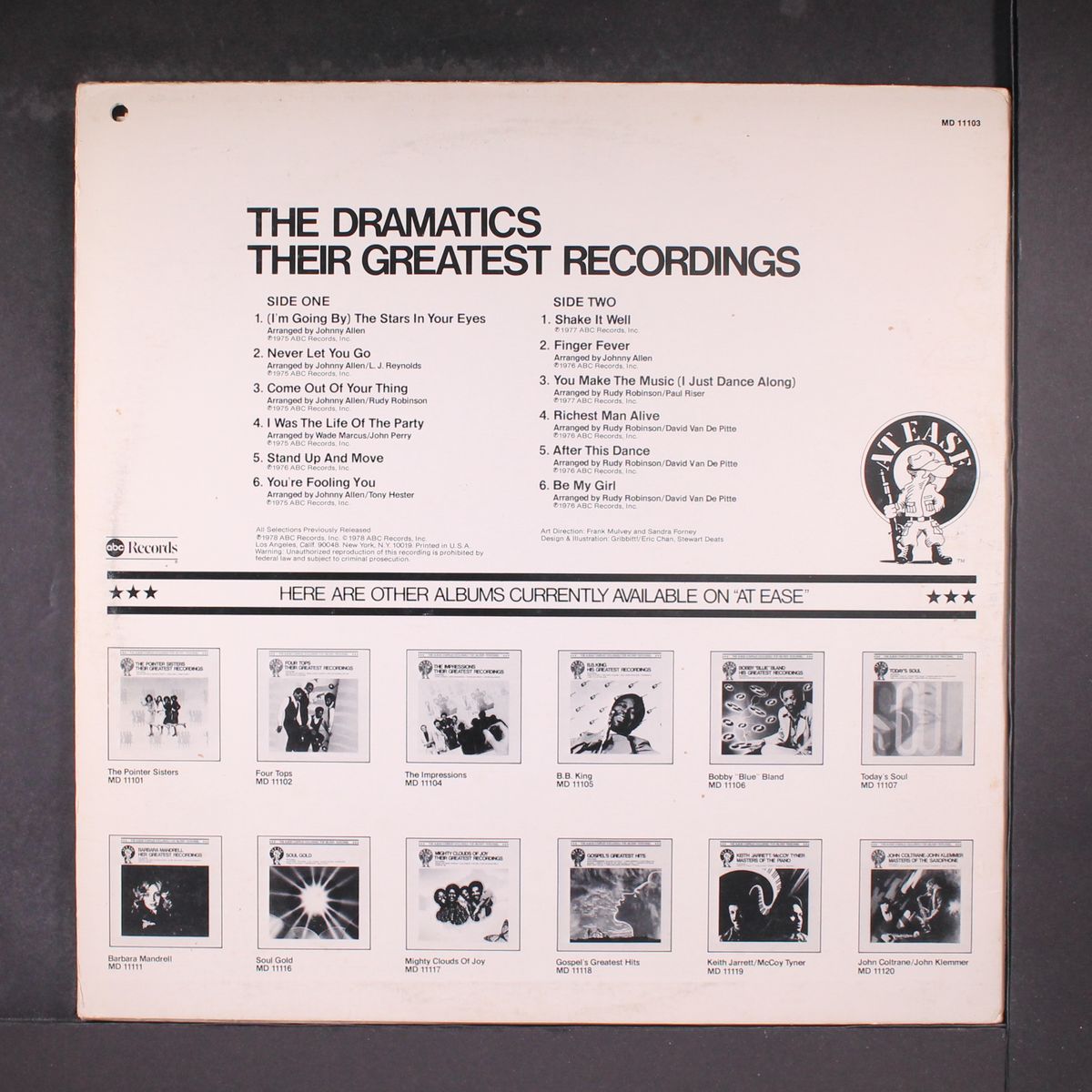 their greatest recordings by DRAMATICS