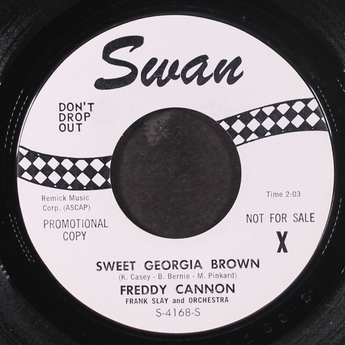 sweet georgia brown / what a party by FREDDY CANNON