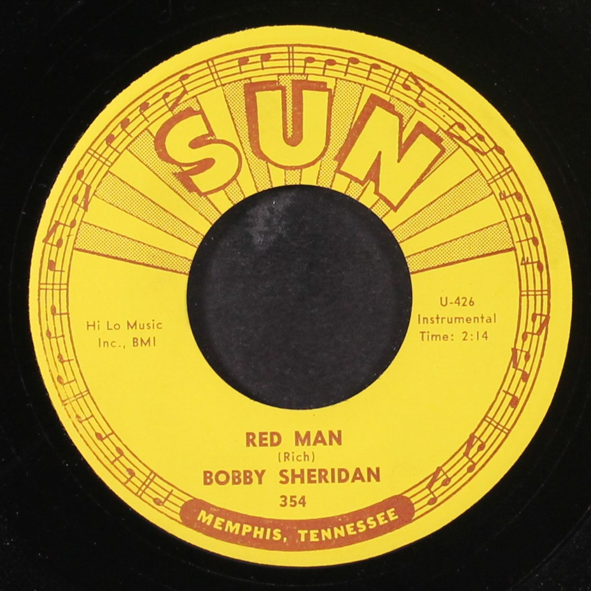 red man / sad news by BOBBY SHERIDAN