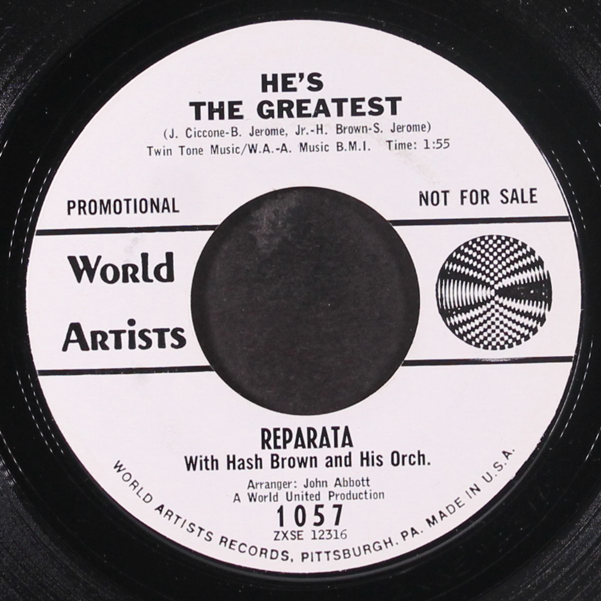 a summer thought / he's the greatest by REPARATA