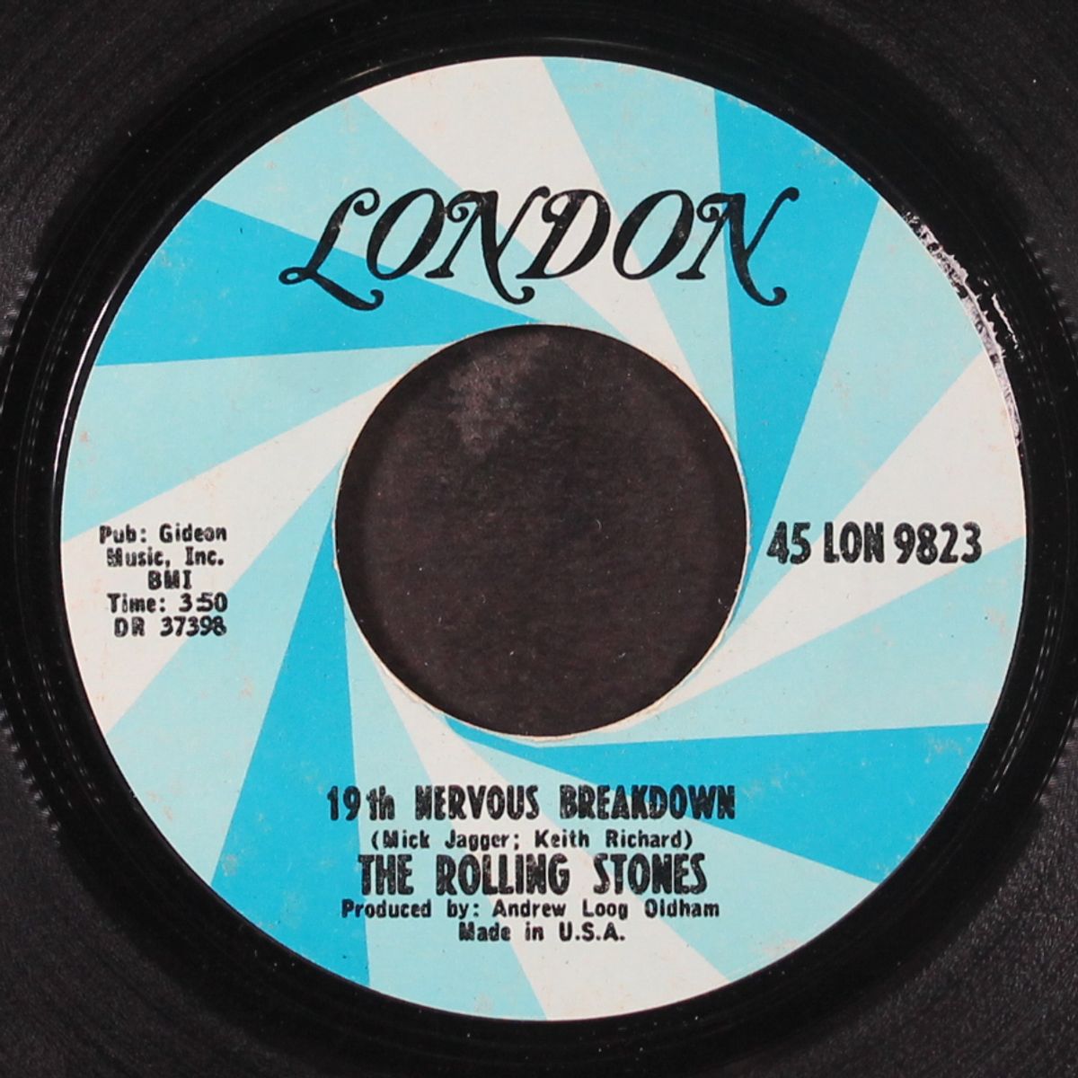 19th nervous breakdown / sad day by ROLLING STONES
