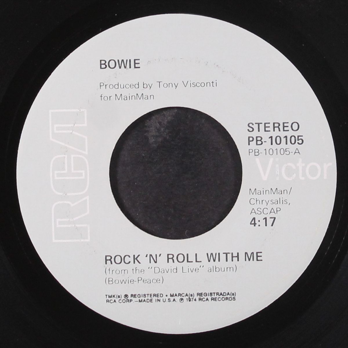 rock 'n' roll with me by DAVID BOWIE